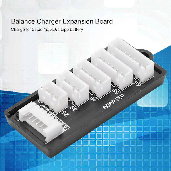 2S‑6S Balanceoplader Udvidelseskort Adapter Konverter til Lipo Batteriopladning