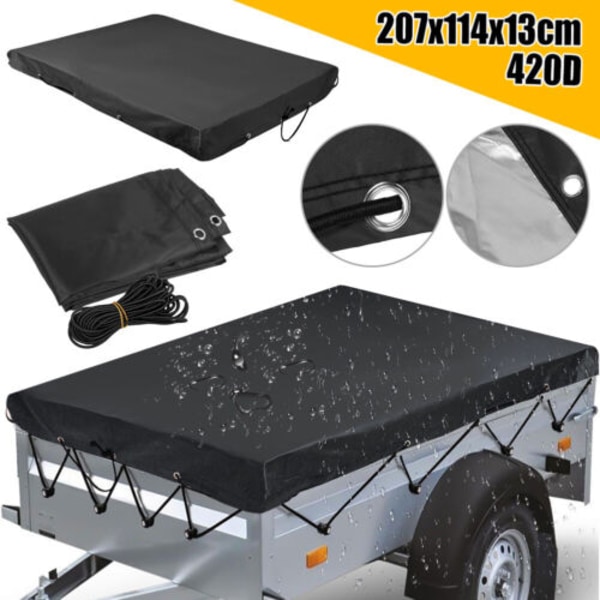 Trailerflade Plane til Stema Byggemarkedstrailer 207x114x13 cm Plane Personbilstrailer