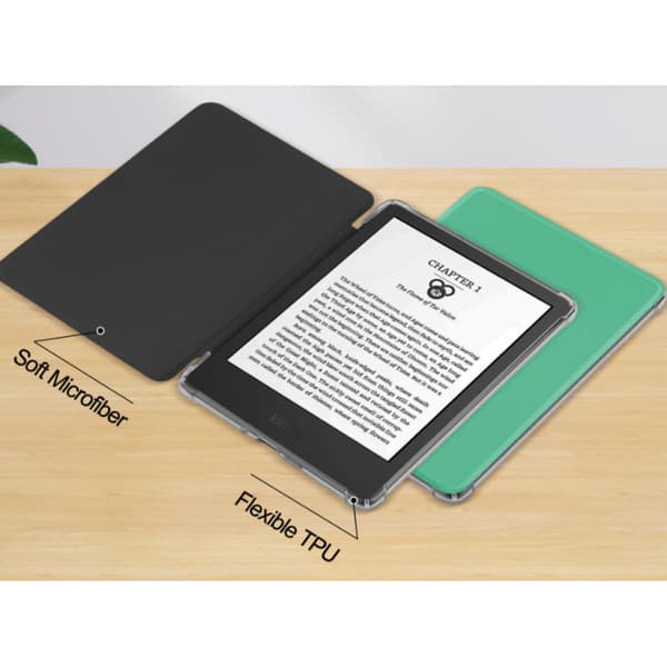 Amazon 11. generasjon 224 6-tommers støtsikkert smart etui flip-skinn