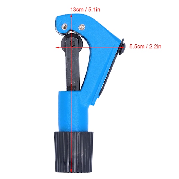 PVC Rørskærer Hurtig Saks Værktøj Aluminium Plast Rør PE Vand Rør Skære Værktøj til 3‑28mm Dia X 1.5mm T Rør