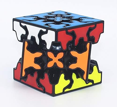 3x3x3 Rubiks Cube med 3D Gear Struktur, Indlejret Flisedesign T