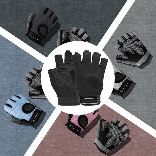1 par sportcykling halvfingerhandskar fitness pull-up