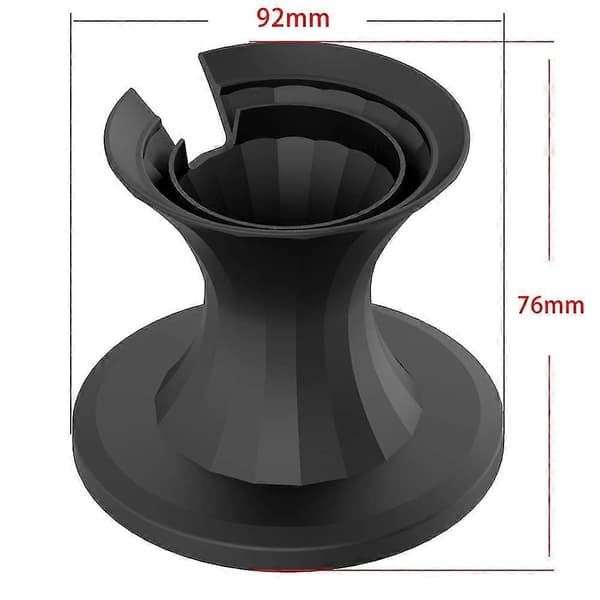 Monteringsstativholder for 4 og Home Pod Mini Skrivebordsstativ (svart)