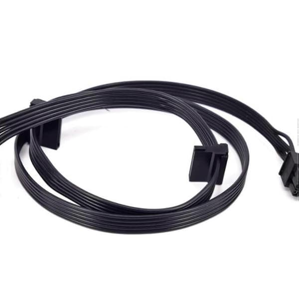 2x PCIe 6-pins Han til 3 SATA Strømkabel til Focus Plus Platinum Focus+ Serie 850px 750px 55