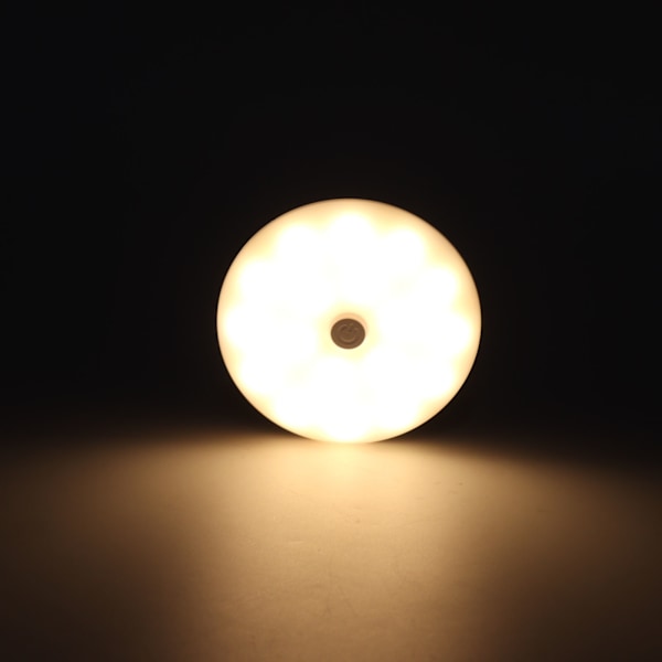3.7V LED-seinävalaisin LED-puck-valot kaukosäätimellä Langaton sängynpääty LED-seinälamppu Liimautuvat valot Lämmin valkoinen