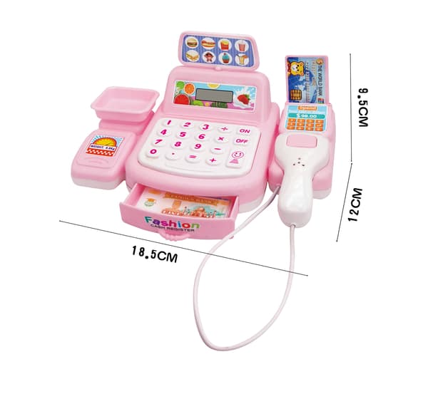 Rosa, elektronisk spelbutiksleksakslåda, ljudeffektleksakslåda, sup