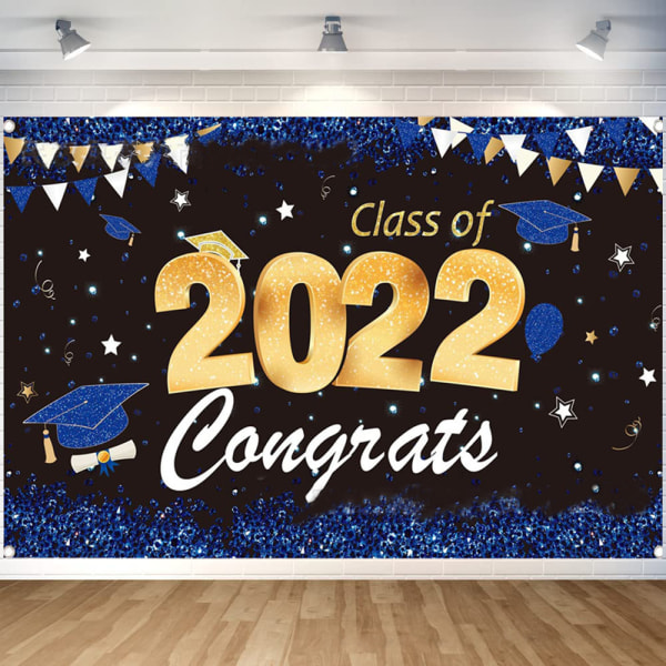 2022 Examenssäsong Bakgrundstyg, Examen Fest Dekoration