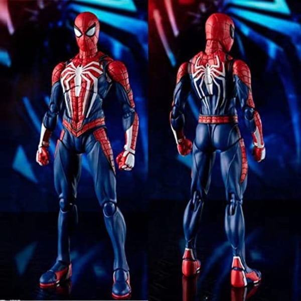 Spiderman Actionfigur Spiderman Toy Upgrade Suit PS4-spel