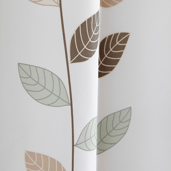 Duschdraperi, Botaniskt Mönster Badrumsinredning, Snabbtorkande Vattenavvisande Duschdraperi i Polyestertyg, Duschdraperiset med Eukalyptusdesign