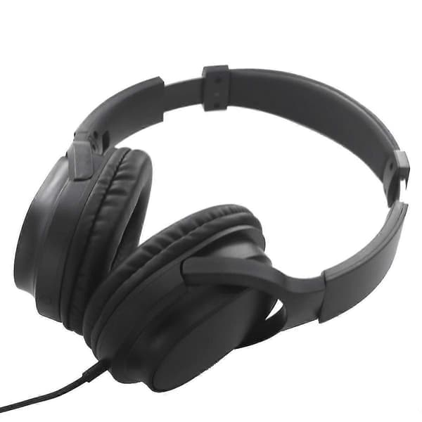 Gitarrhörlurar Gitarrförstärkare Ljudmixer Over-Ear Headset Infällbara Vikbara Trådbundna Stereo