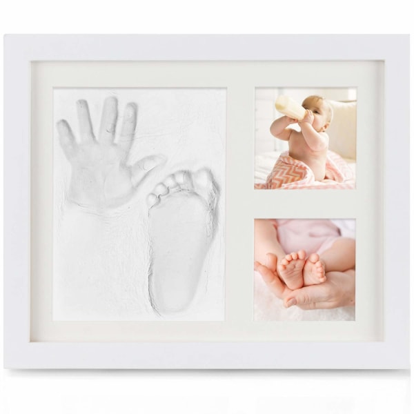Baby Hånd- og Fødselsaftryk, Orlegol Baby Træbilledramme