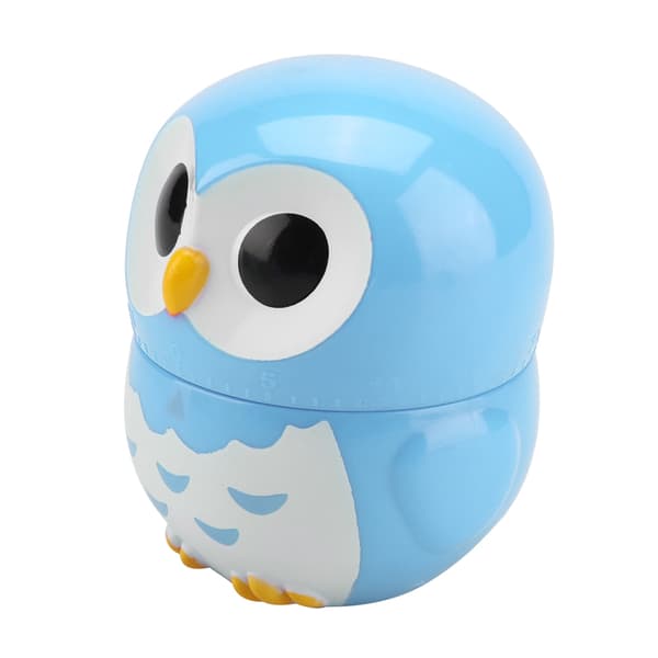 Eggtimer, ugleinspirert design, giftfri og luktfri, slitesterk ABS nedtellingstimer, perfekt tidsvarsling for diverse matlaging