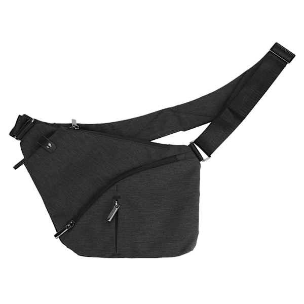 Canvas Sport Sling Utomhus Enkel Axelväska Vattentät Ryggsäck