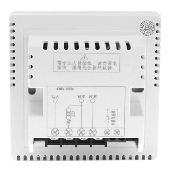 AC220V Gulvvarme Termostat Smart Temperaturregulator til Hjem Soveværelse Gang