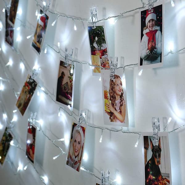 Fleksible 20M Cool White LED String Lights, Professionel Support &amp; Lysstyrke, Indendørs Udendørs Brug til Børneværelse, Have, Bryllup