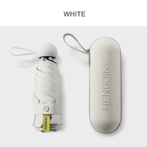Mini-sateenvarjo lapsille, tuulenpitävä, taskukokoinen, UV-suojattu