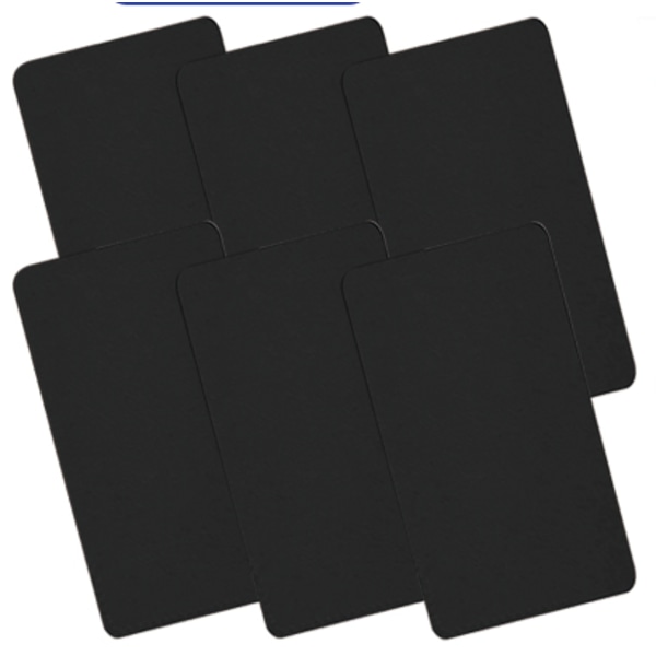 6-pack självhäftande reparationssats vattentäta reparationsplåster för jackor, tält, sovsäck, dunjacka (20 x 10 cm)