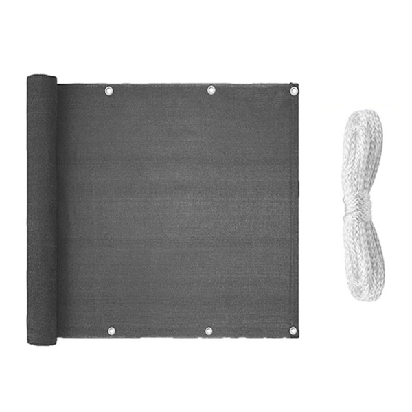 Parvekkeen yksityisyyssuoja, parvekkeen peite parvekkeen yksityisyyssuoja W90 x H500 cm