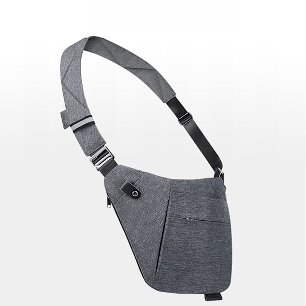 Messenger bag axelväska osynlig sidväska för män och kvinnor