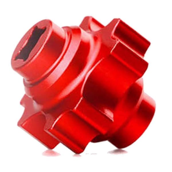 Alumiiniseos Differentiaali 1/10 Rc 54649 - -02/b/t/d, Punainen