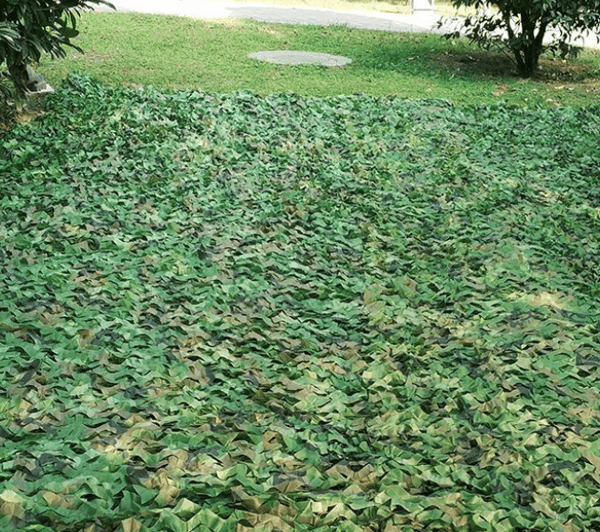 Digital camouflage rektangulær skyggesejl camouflage design, camo