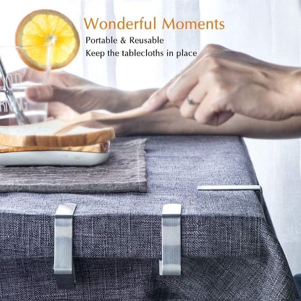 Dukklips, 12 stk. sett, sklisikre dukklips, store