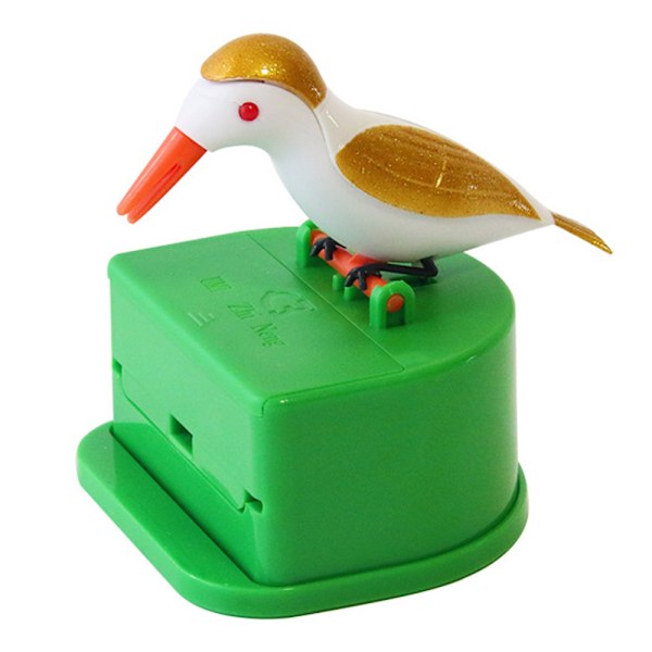 Liten fågel tandpetare dispenser, kreativ tryck-typ tandpetare