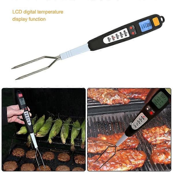GHY-2516 BBQ Termometer Følsom Præcis LCD-skærm Elektronisk Grillsonde Kødtermometer til Hjemmet