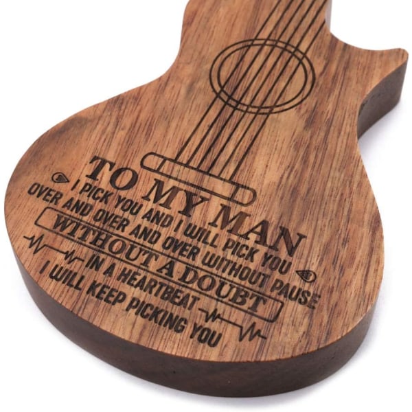 Gitarraccessoarer Trägitarrplock Trägitarrplocklåda och