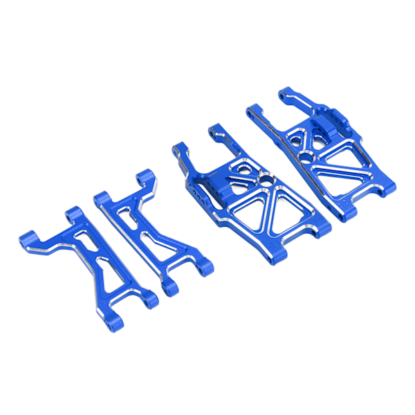 Aluminiumlegering Främre Bakre Övre Nedre Fjädringsarmar för Traxxas 1/10 MAXX 2.0 RC Bil Mörkblå