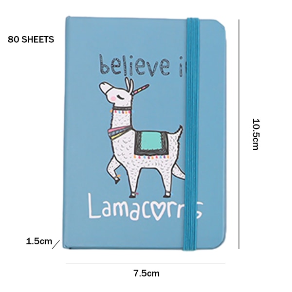 4-pack A7 anteckningsbok, spiralbunden linjerad skissbok anteckningsblock
