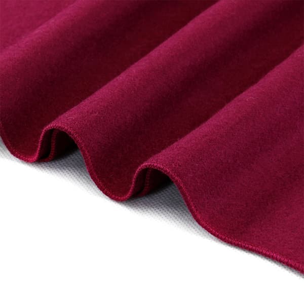 Polyester mikrofiber, bekväm vinterutrustning, ett måste i kallt väder wine red