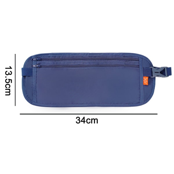 Pengabälte för resor - Slim Passport Holder Travel Pouch to