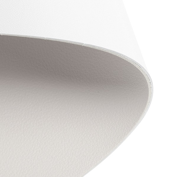 2 stk. Mussemåtte 2-sidet PVC Læder Vandafvisende Skrivebordsmatte Kontor Hjem Mus Beskytter 27x21cm (Cremet Hvid Sølv)