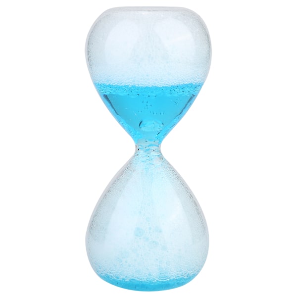 Blå 7 * 16,5 cm magisk bubbel timglas kontor hem bord skrivbord tillbehör dekoration timer gåvor