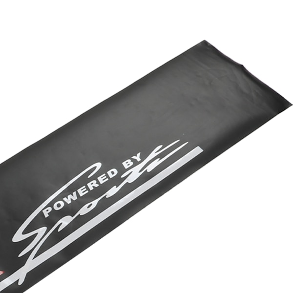 130x21cm Universal PVC Bil Reflekterende Sticker Forruden Dekorative Dekaler med Skraber til Bil Powered By