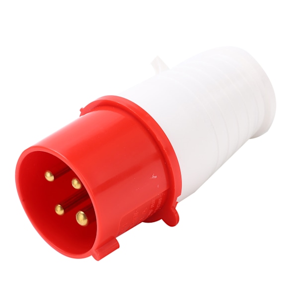 Industriel Strømstik 4-polet 3-faset Eksplosionssikkert Vandtæt 024 Type 32A AC380V415V