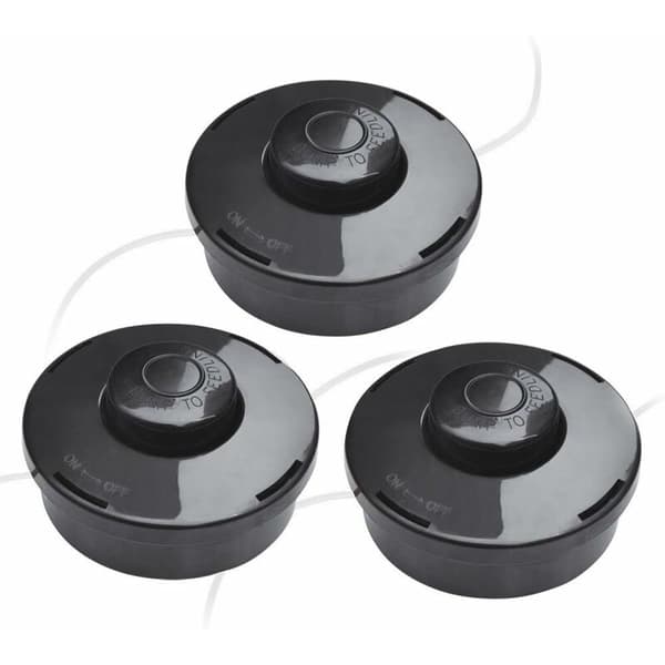 Pakke med 3 A6481 Universal børstekutterhode nylon børstekutter Re