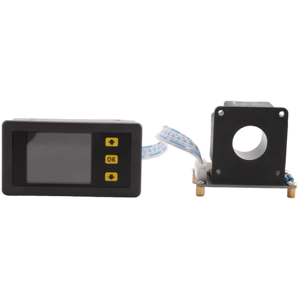 DC 90V 500A Digital Voltmeter Amperemeter Spänning Ström KWh Wattmätare 12V 24V 48V 72V Batterikapacitet