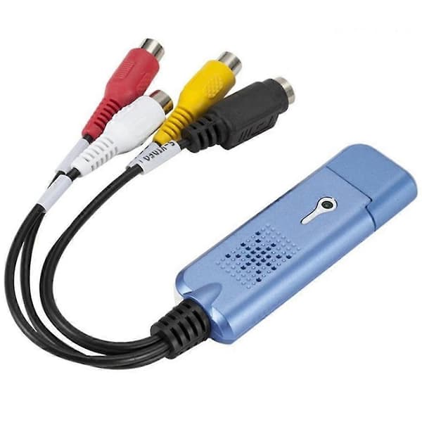 Usb 2.0 Video Capture Card Device, Vhs Vcr Tv Til Dvd Konverter For Os X Pc Windows 7 8 10