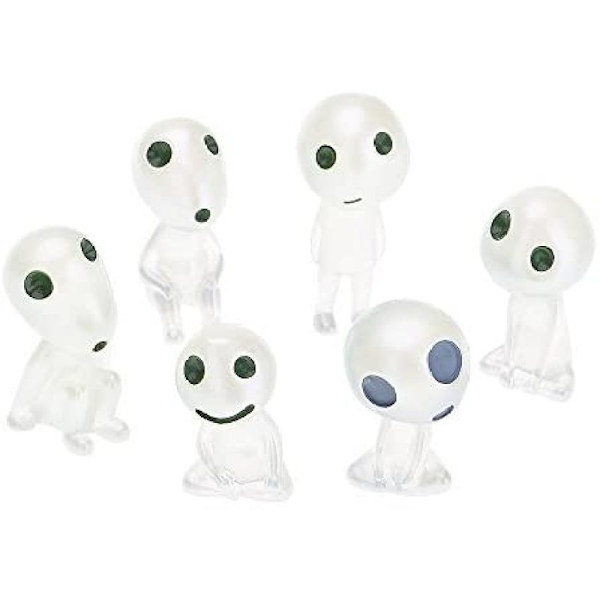 Resin Princess Mononoke Luminous Tree Elven Spirit Miniatyrlykta