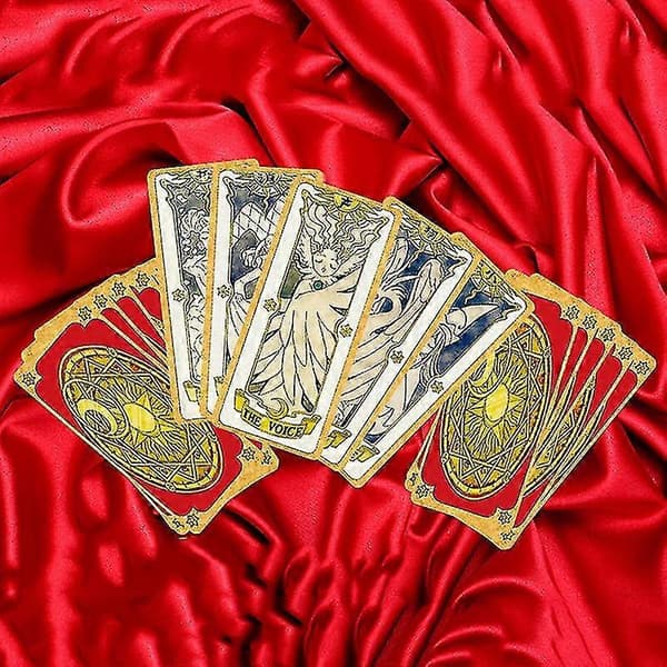 Cardcaptor Sakura Tarot Engelsk Udgave Papirkort Interessant Brætspil Til