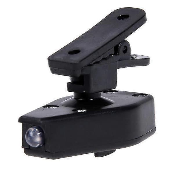 2 kpl Mini LED-taskulamppu, säädettävä silmälasikiinnitteinen lukuvalo Black