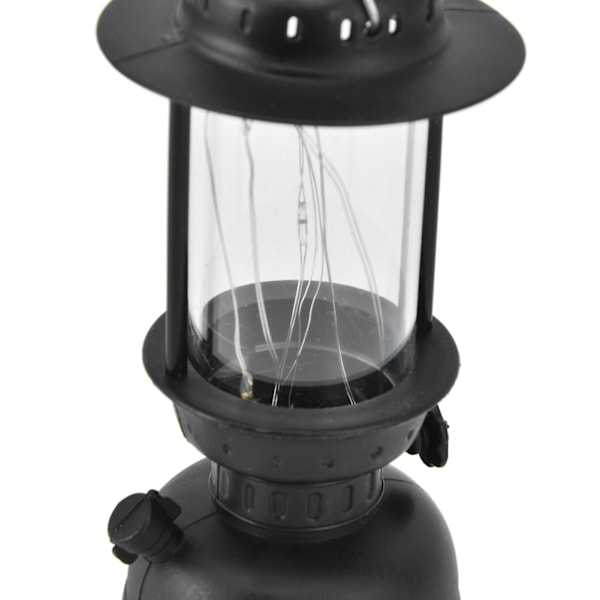 Lykta LED-ljus Dekorativ LED-vindlampa Heminredning för bröllop Födelsedagsfest Karnevaler Svart