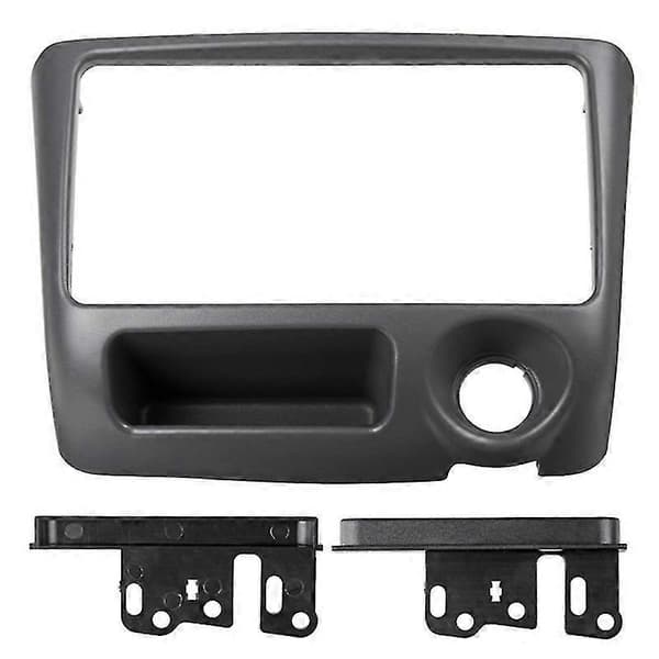 2 Din Bilradio Facia Til Yaris Vitz 1999-2005 Dvd Stereo Cd Panel Instrumentbræt Kit Trim Facia Frontplade C