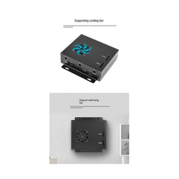 Cm4 Expansionskort För Raspberry Cm4 Wifi6 Dubbelport Expansion Inbyggd M.2 E Key Gränssnitt Med M