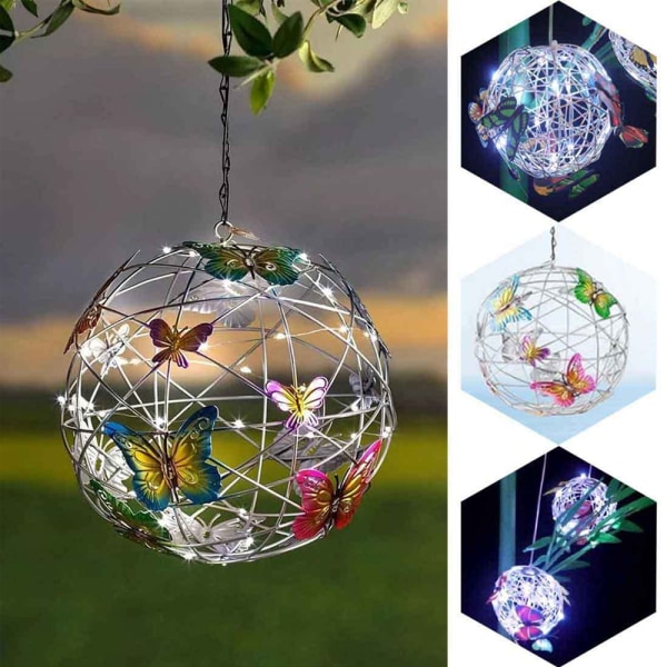 2-pak led-lys - dekorative til haven