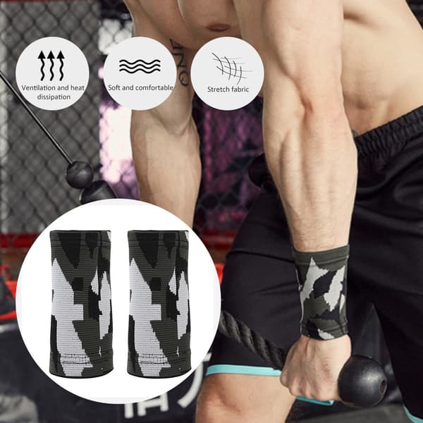 Nylon Sport Håndleddsstøtte Beskyttelsespute Varm for Trening Løping