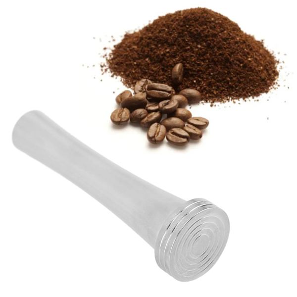 24 mm kaffepress i rostfritt stål, kaffepulverpress