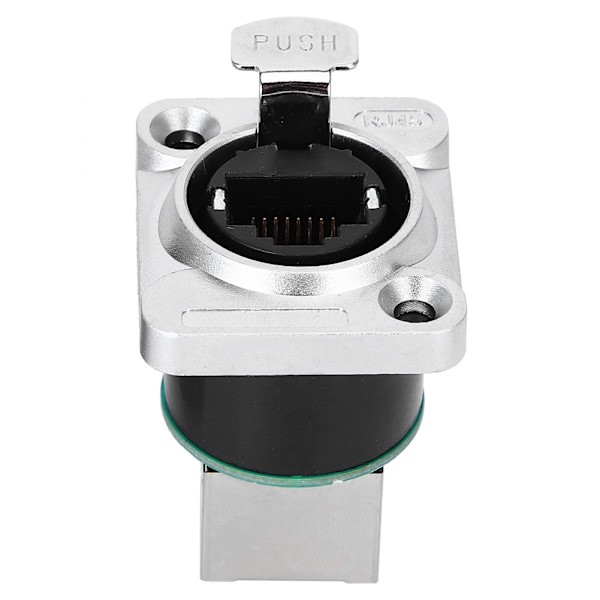 2 kpl RJ45 kulmikas liitin Palonestomateriaali YT‑RJ45 lentokoneliitin